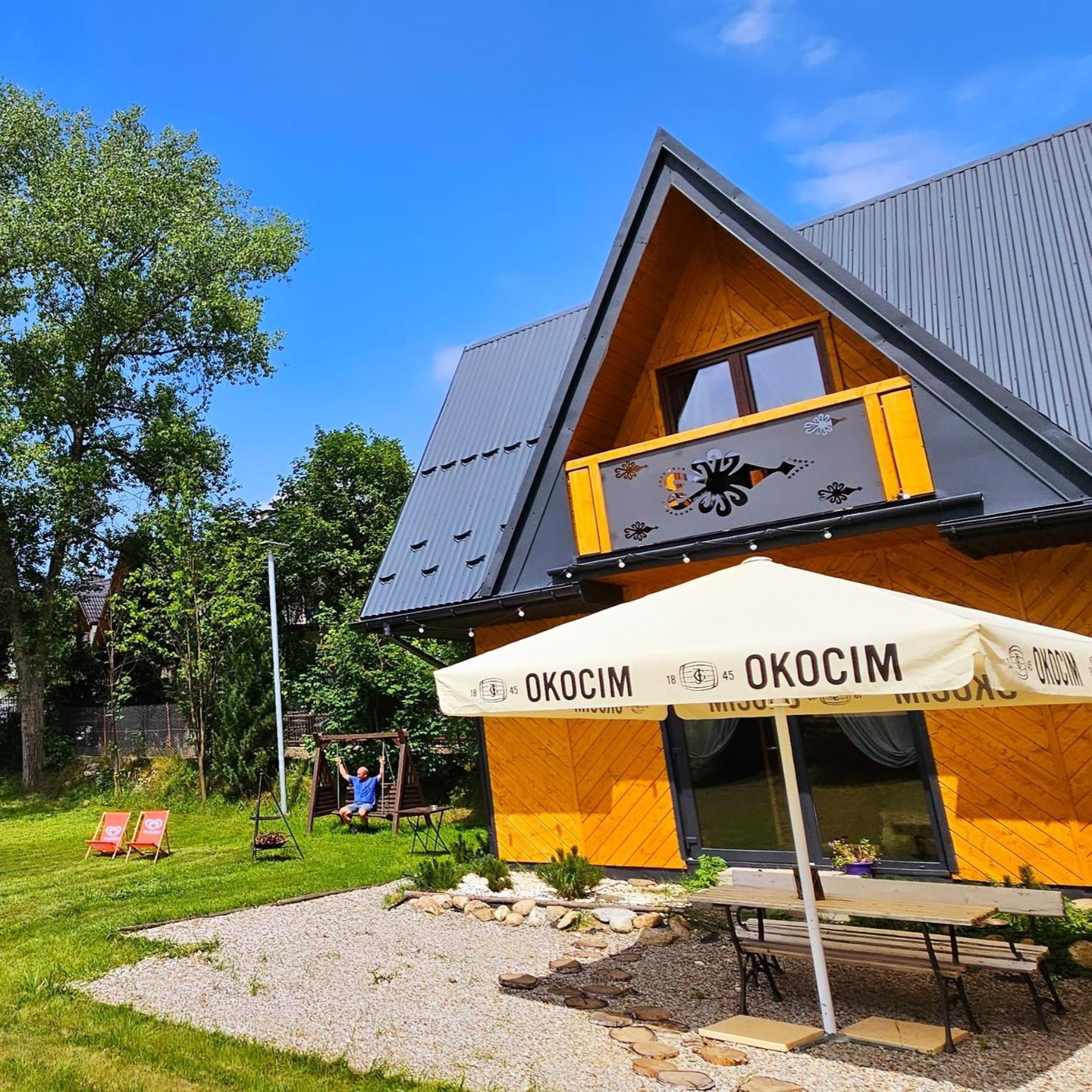 Eco Domek Z Duzym Ogrodem I Widokiem Murzasichle Exteriör bild